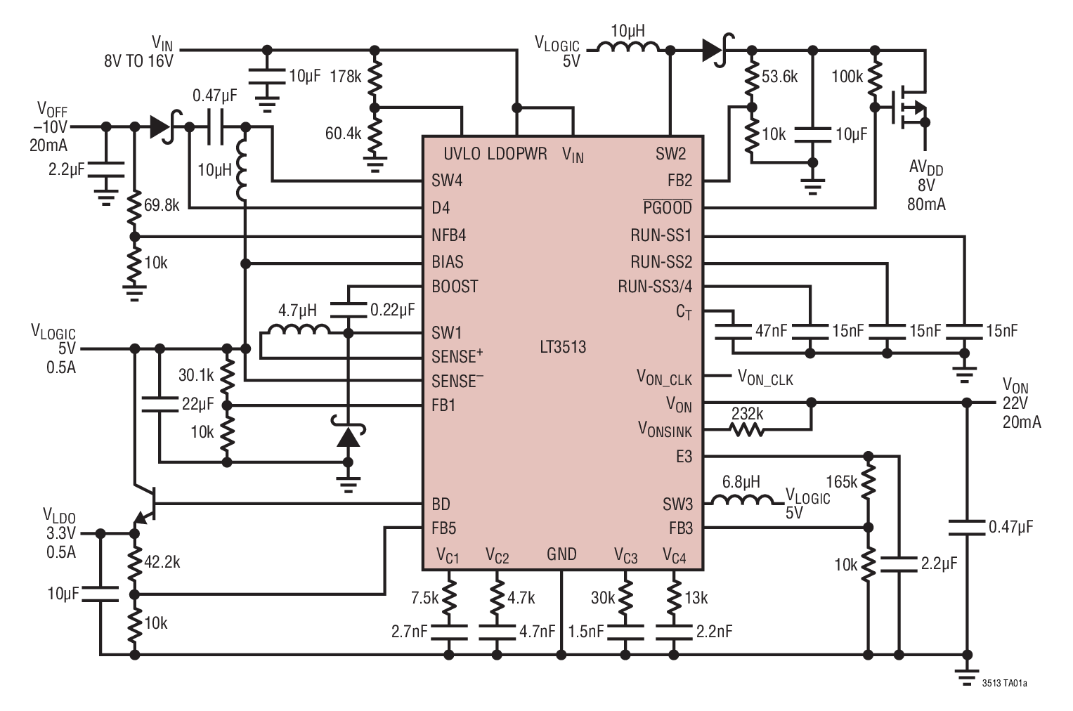 LT3513Ӧͼһ